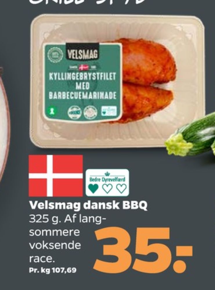 Velsmag, Kyllingebrystfilet