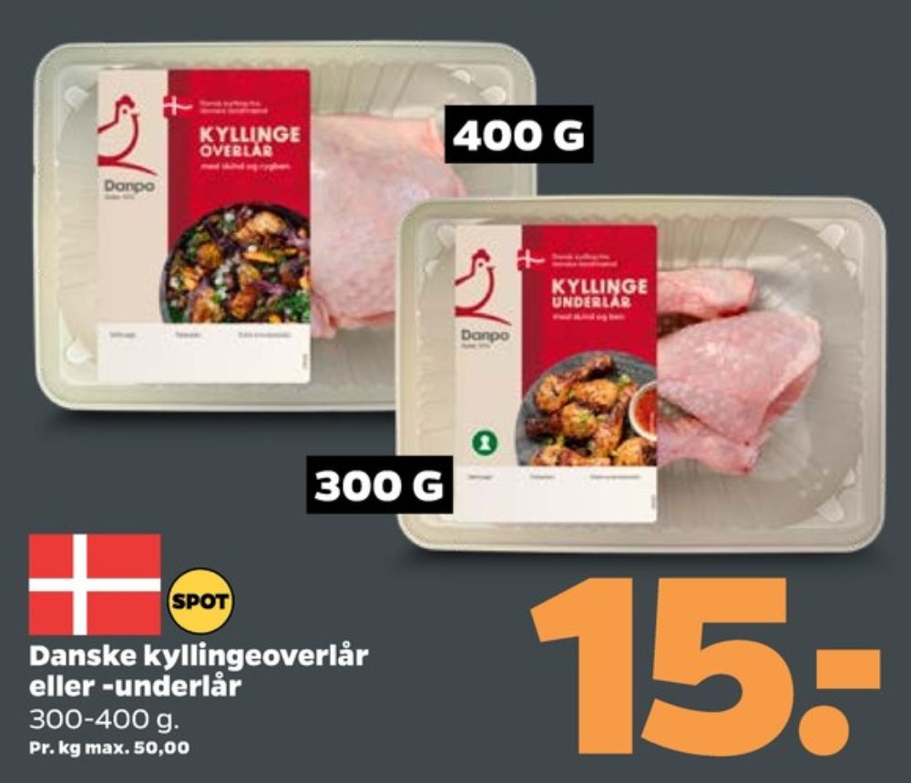Danpo, Kyllingeoverlår