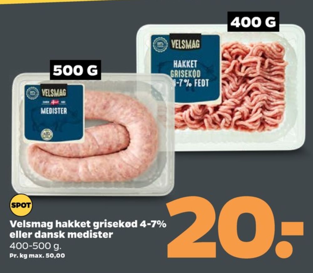 Velsmag, Medister