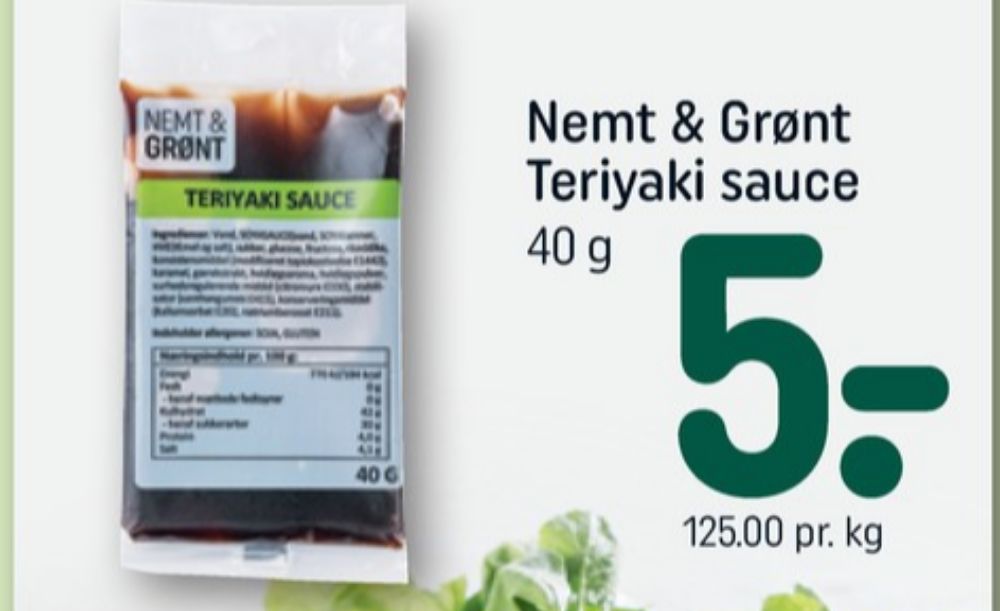 Teriyaki sauce