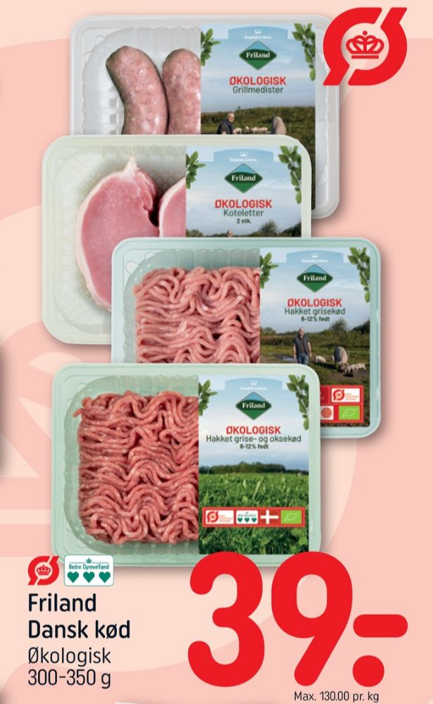 FRILAND Økologi, Medister