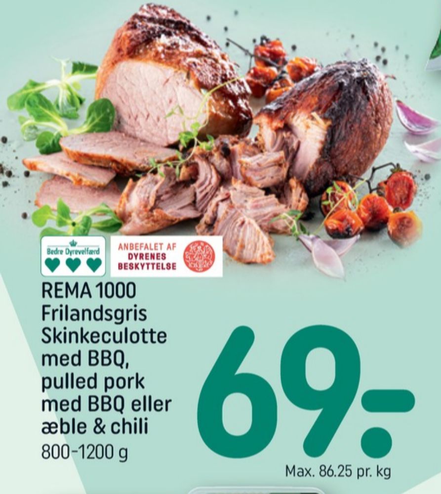 Rema 1000, Skinkeculotte