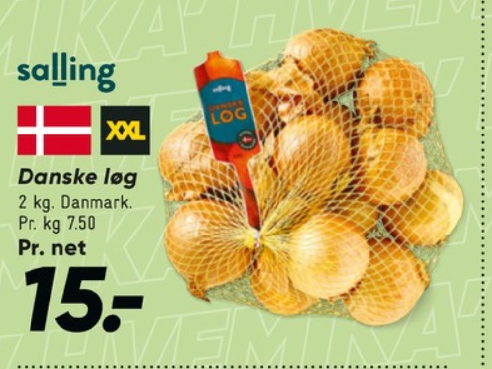 Salling, Løg