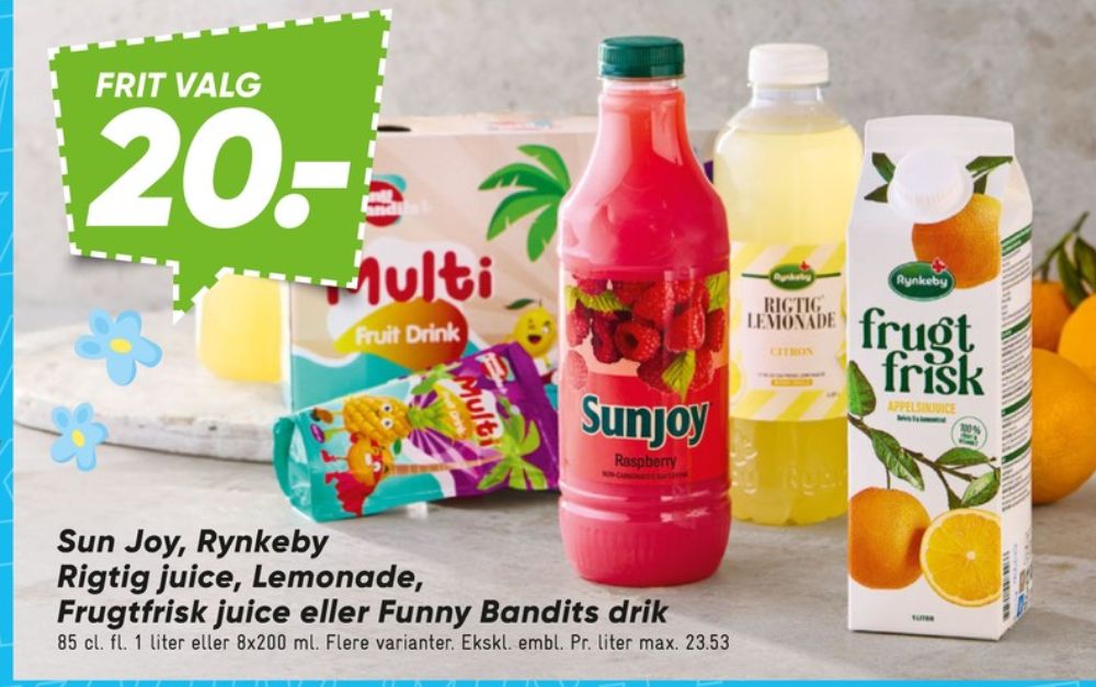 Rynkeby Frugt Frisk, Appelsinjuice
