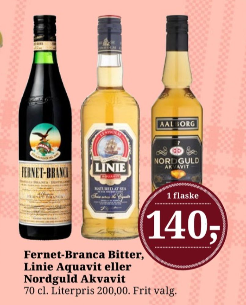 Linie Aquavit, Akvavit