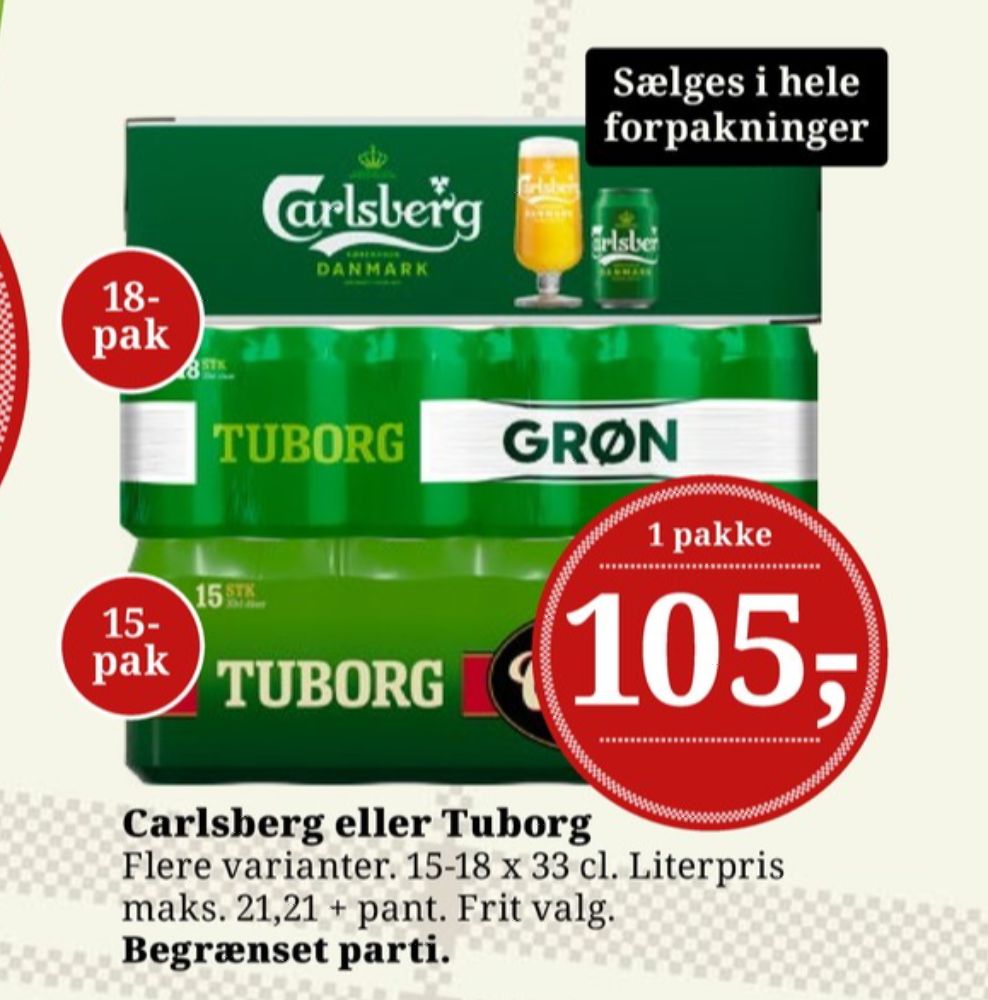 Tuborg Classic, Øl 15 pk.