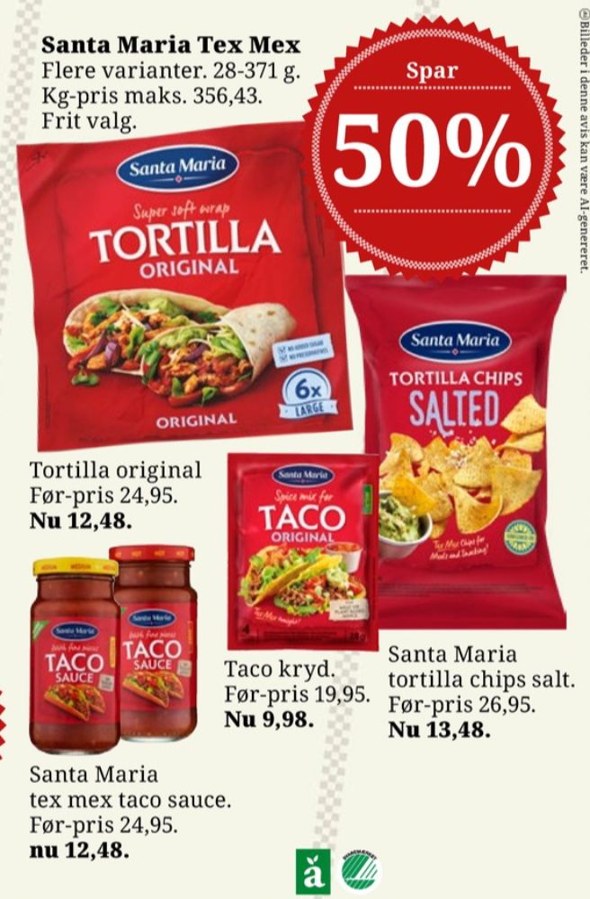 Santa Maria, Tortillawraps Original