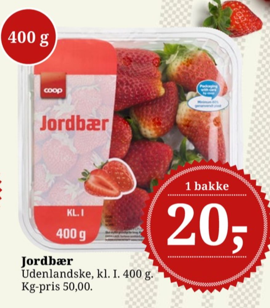 Coop, Jordbær