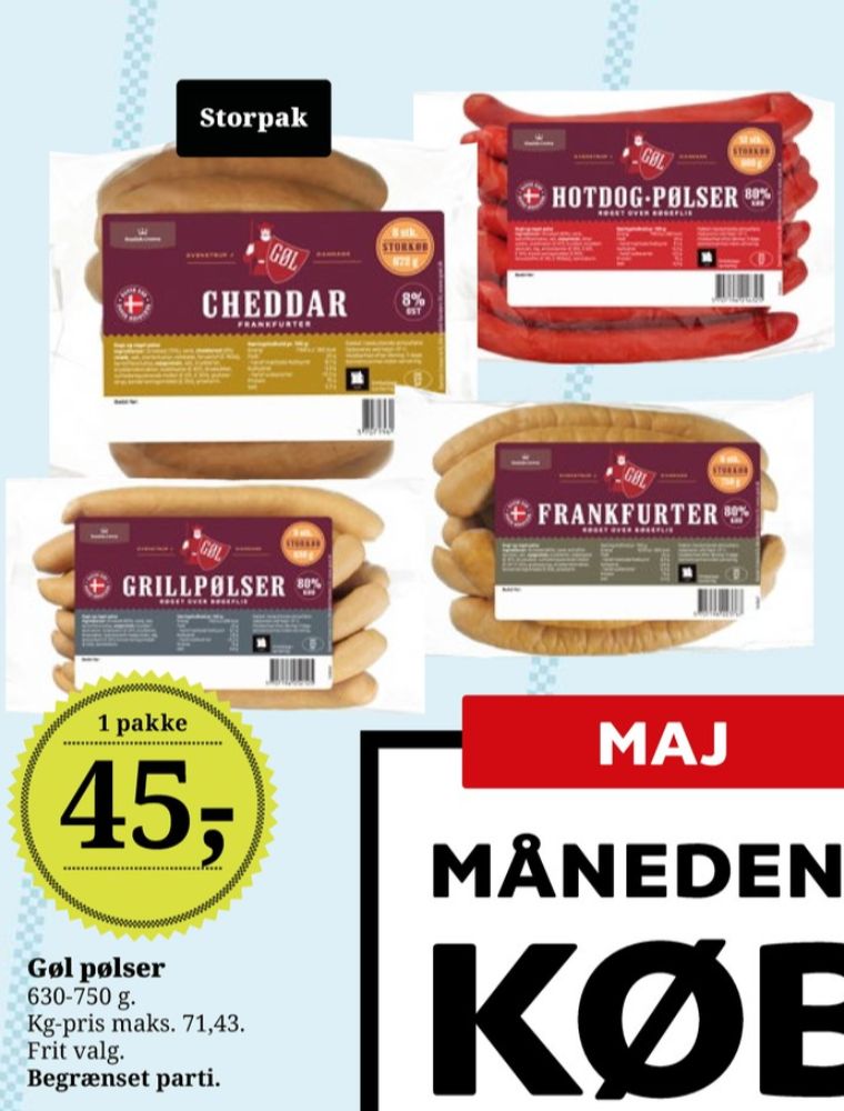 Gøl, Frankfurter