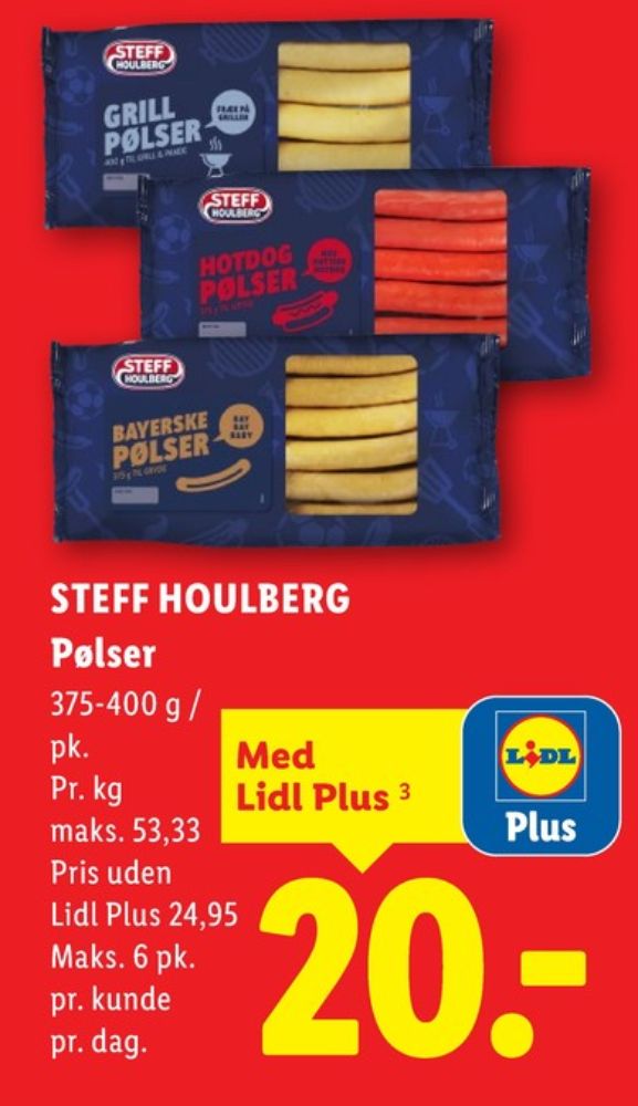 Steff Houlberg, Grillpølser
