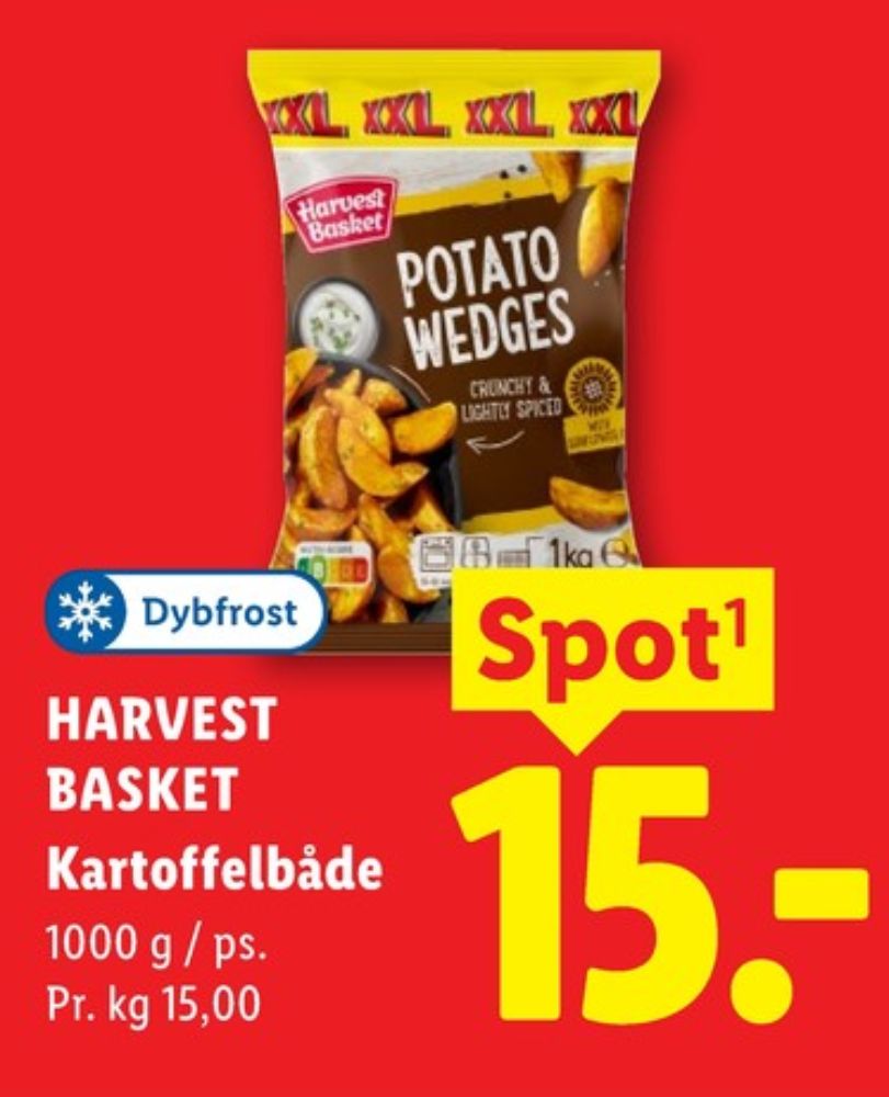 Harvest Basket, Potato Wedges