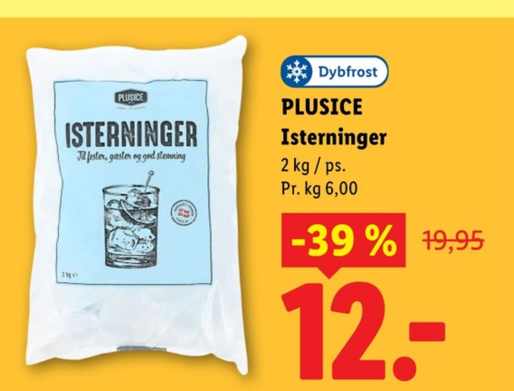 PlusIce, Isterninger