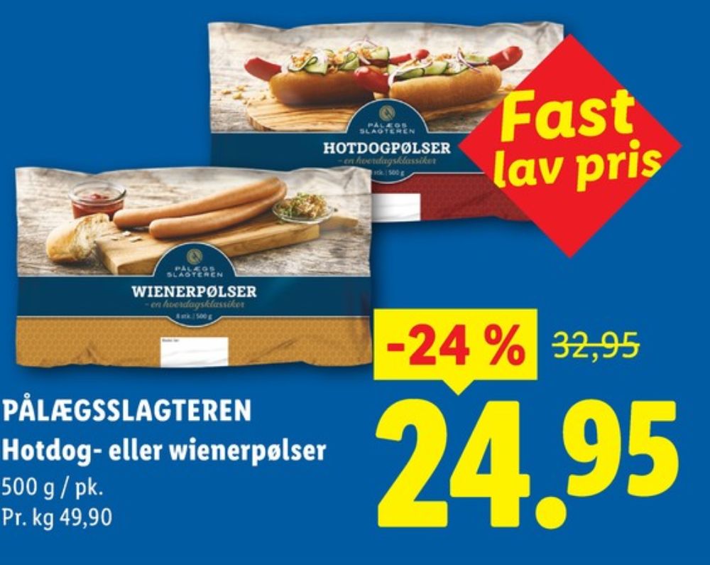 Pålægsslagteren, Wienerpølser