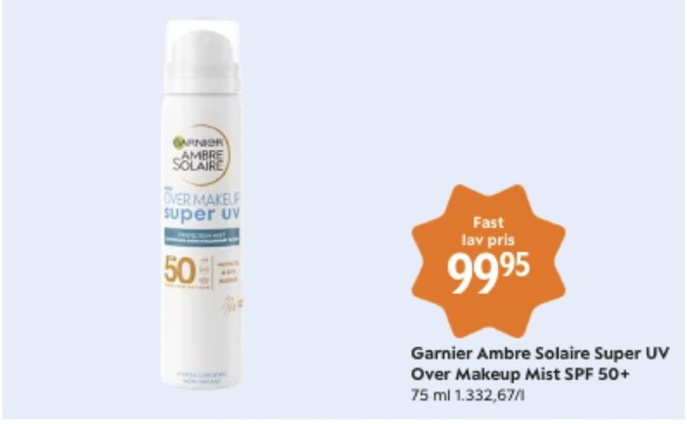 Garnier Ambre Solaire, Solcreme