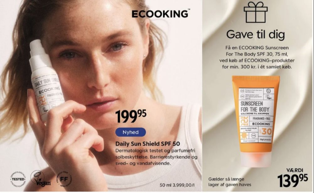 Ecooking, Solcreme