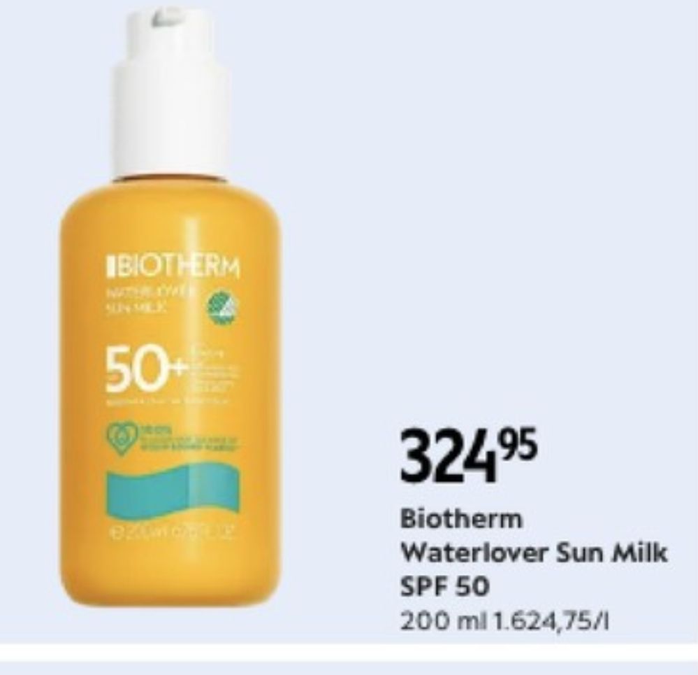 Biotherm, Solcreme