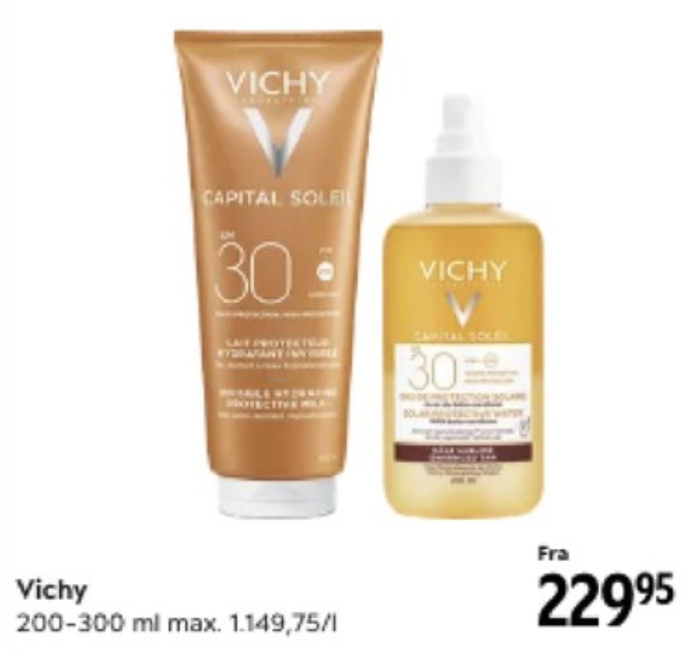 Vichy, Solcreme