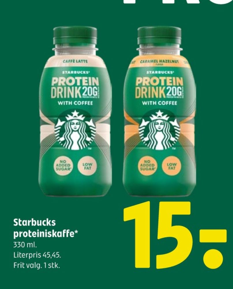 Starbucks, Protein Iskaffe