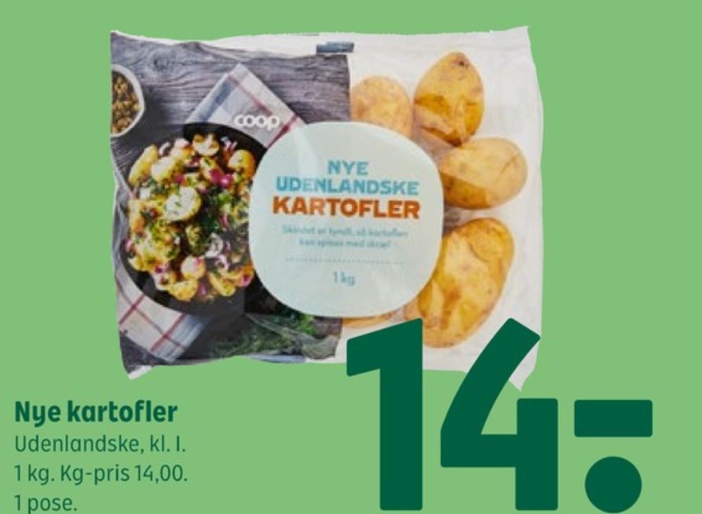 Coop, Kartofler