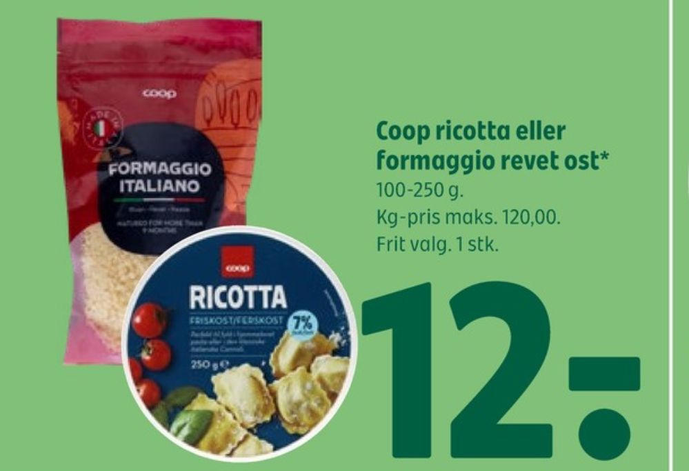 Coop, Ricotta