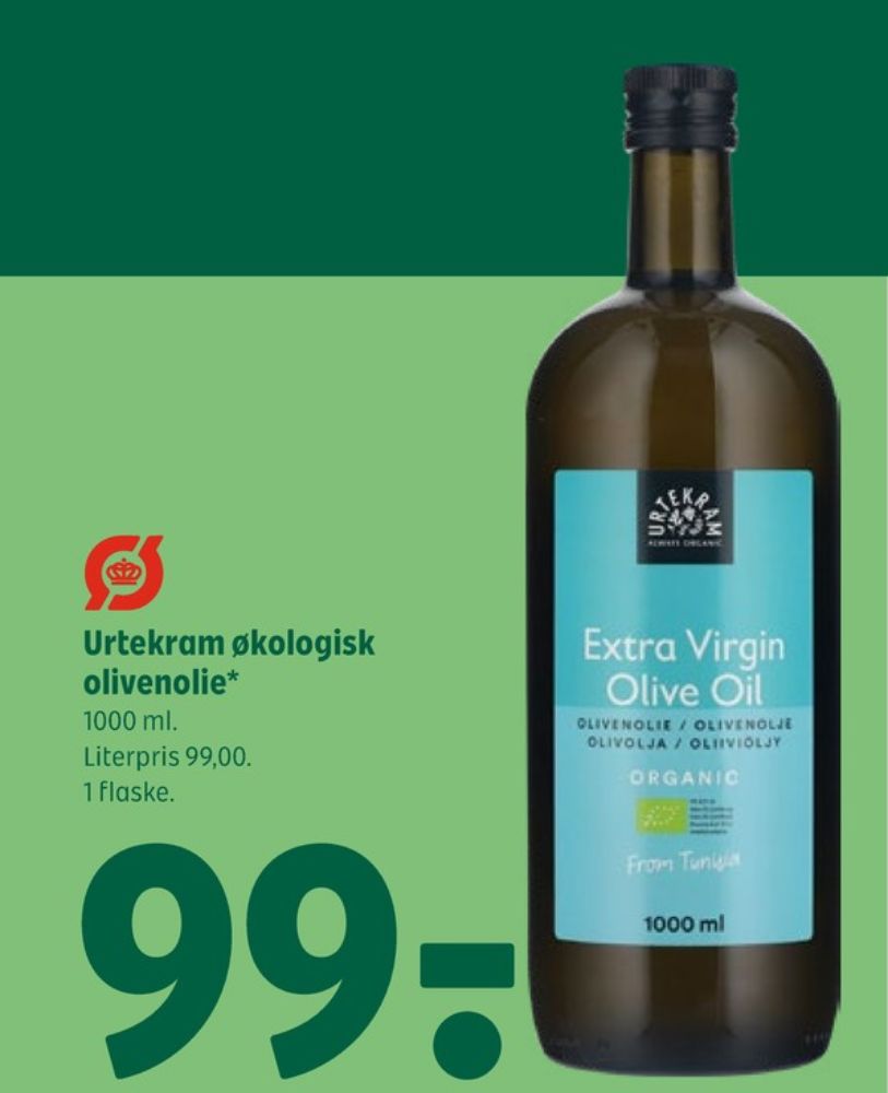 Urtekram, Olivenolie