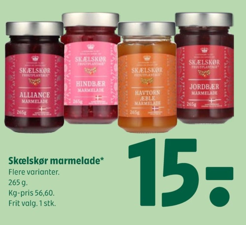 Skælskør Frugtplantage, Jordbærmarmelade