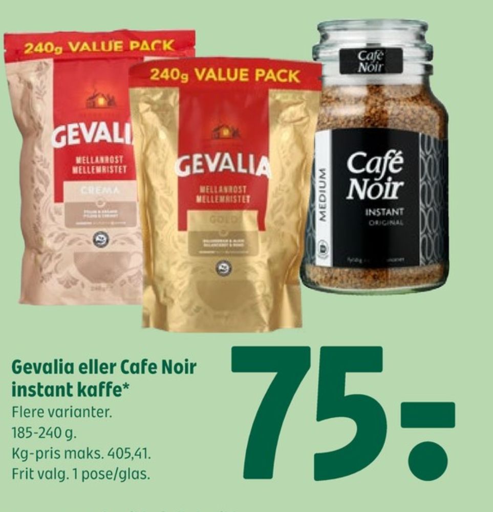 Gevalia Crema, Instant Kaffe