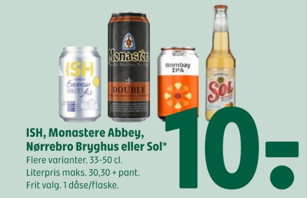 Sol, Specialøl