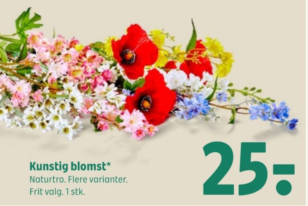 Kunstige blomster