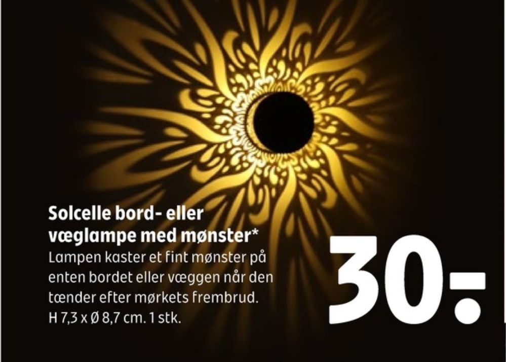 Solcellelampe