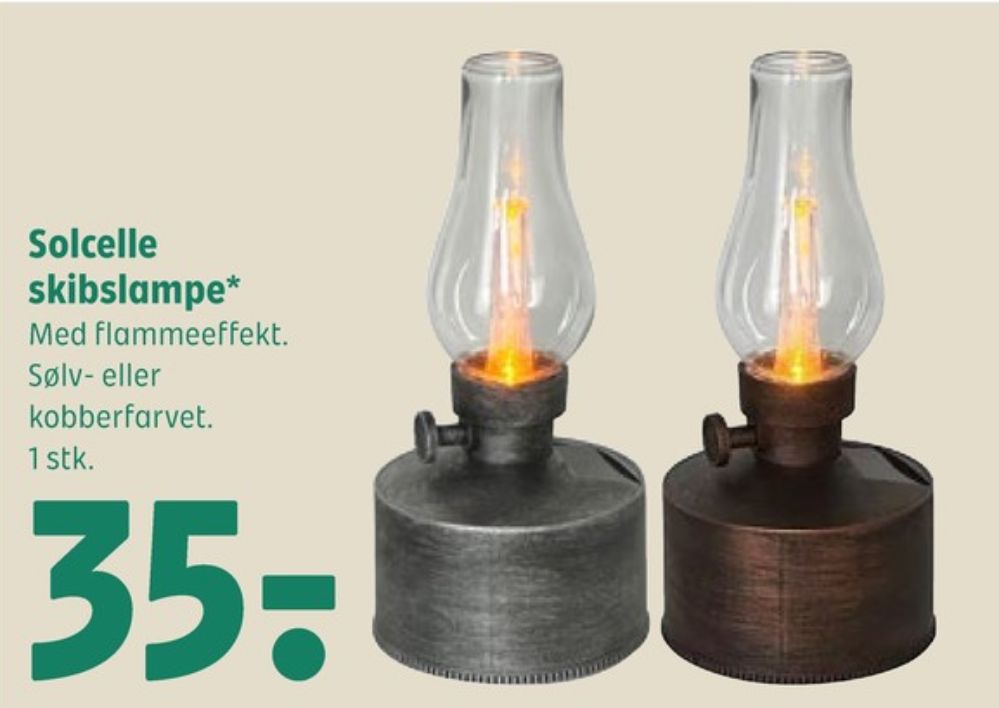Solcellelampe