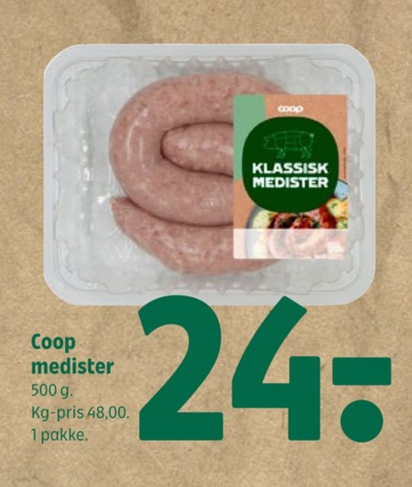 Coop, Medister