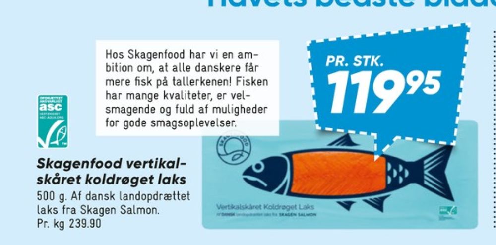 Skagenfood , Laks
