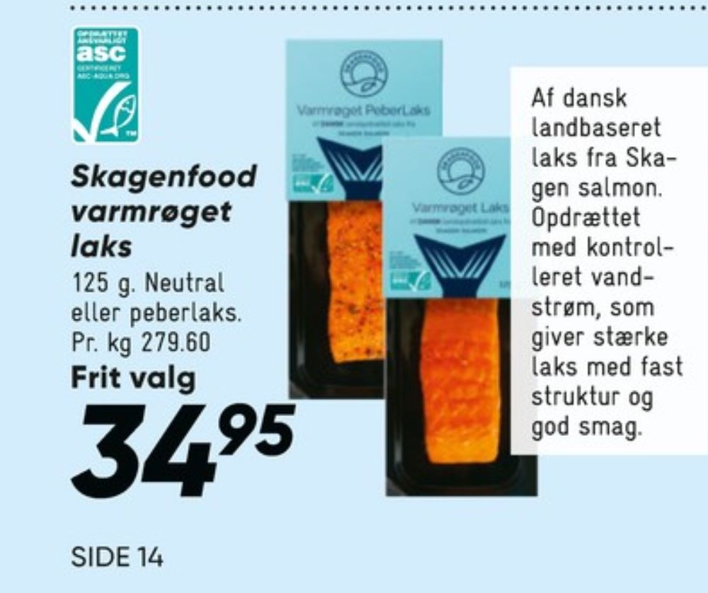 Skagenfood , Laks