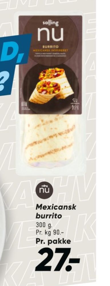 Salling Nu,  Mexicansk Burrito