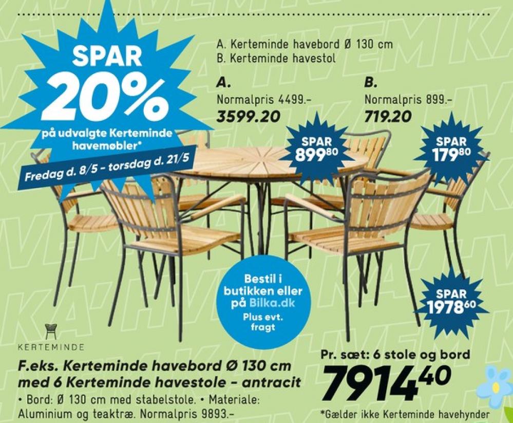Kerteminde, Havemøbelsæt