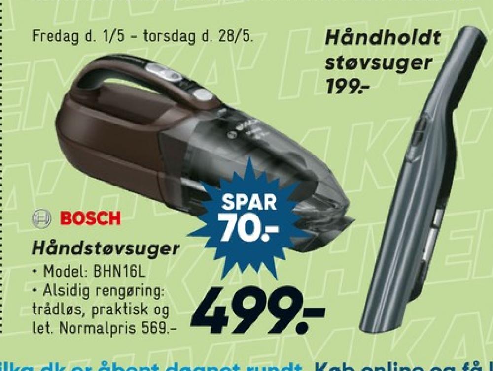Bosch, Håndstøvsuger