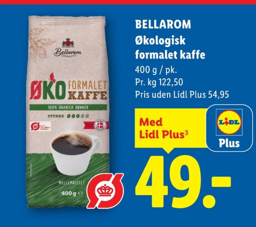 Bellarom Mellemristet, Kaffe Formalet