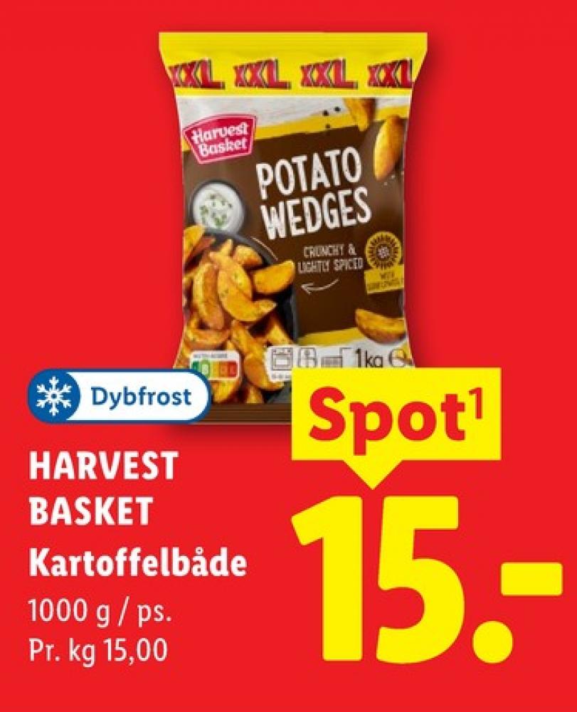 Harvest Basket, Potato Wedges