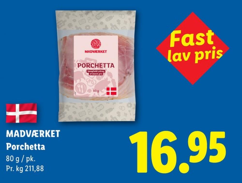 Madværket, Porchetta