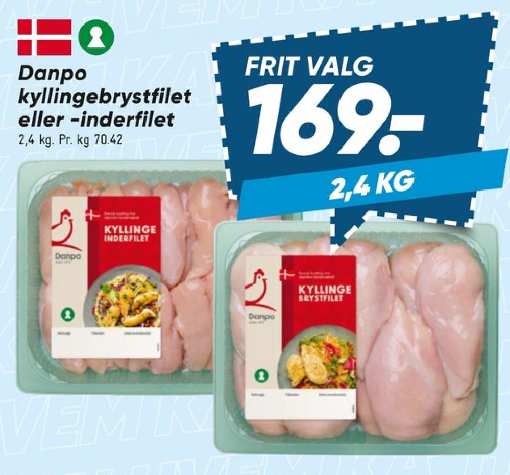 Danpo, Kyllingebrystfilet
