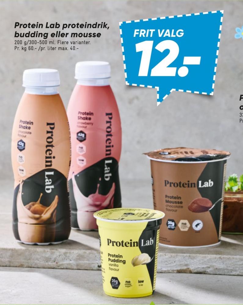 Protein Lab, Drikkeyoghurt Strawberry