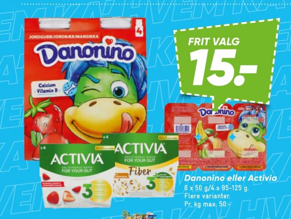 Danone Actimel, Drikkeyoghurt Jordbær