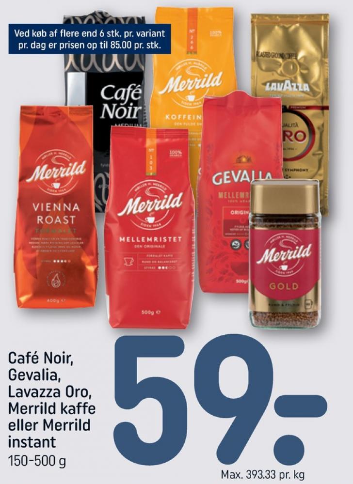 Gevalia Original, Kaffe Formalet