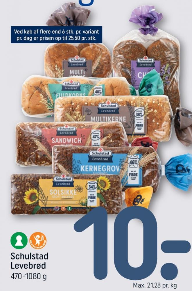 Schulstad Levebrød, Sandwich Rugbrød