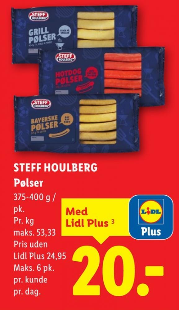Steff Houlberg, Grillpølser