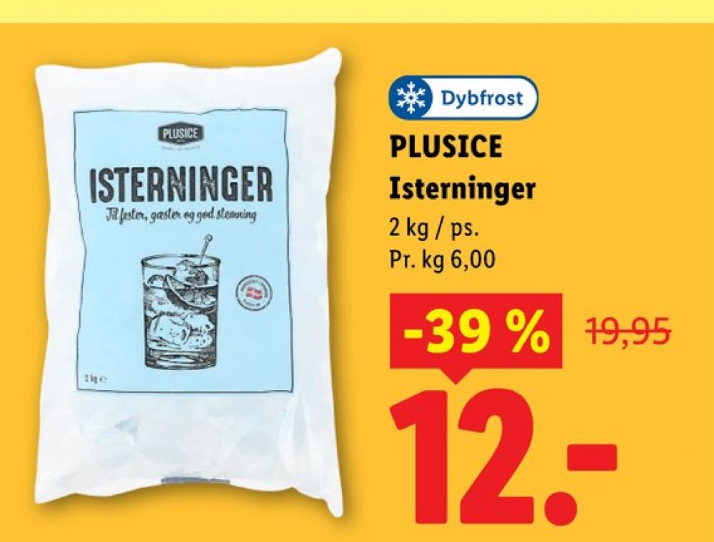 PlusIce, Isterninger