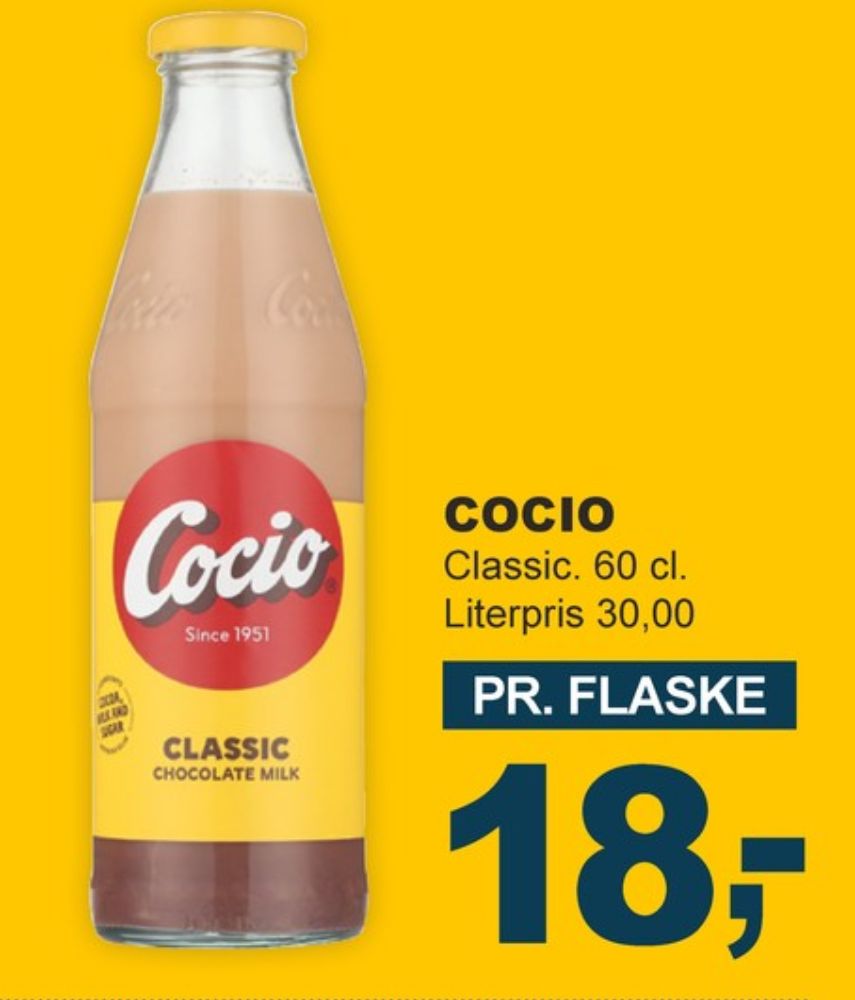 Cocio, Chokolademælk Classic