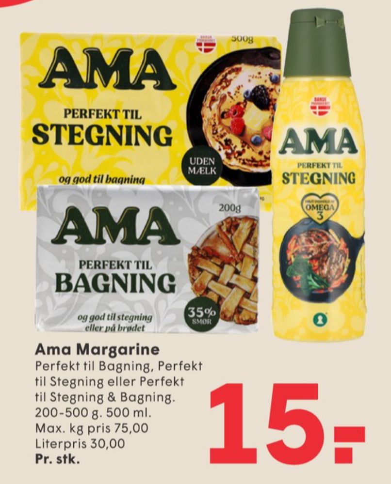 Ama, Margarine - flydende original