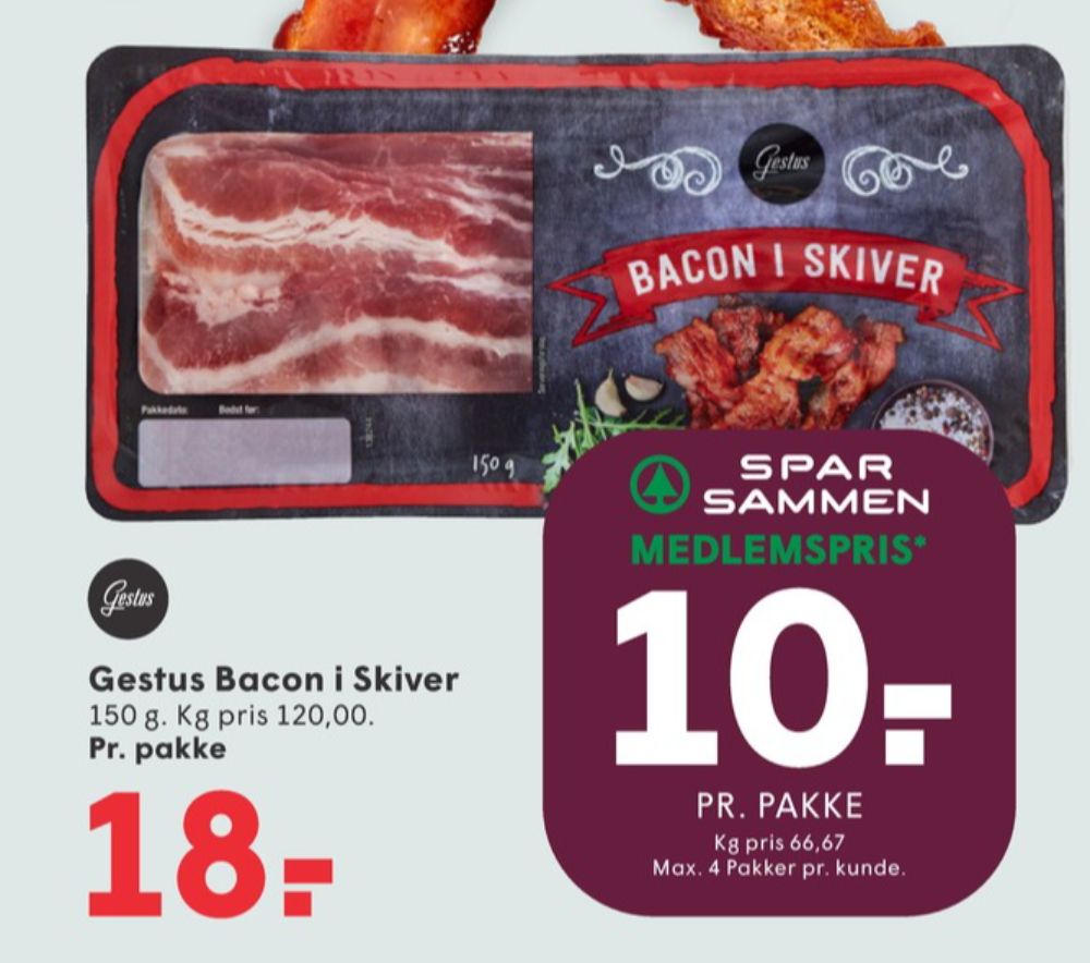 Gestus, Baconskiver